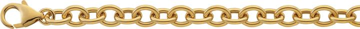 Actual product image Bijou Classic Bracelet Rundanker halbmassiv 19 cm (19 cm, Gold)