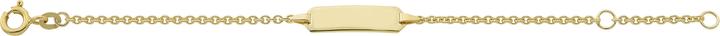 Produktbild Caroussel ID-Bracelet Anker rund 14 cm (14 cm, Gold)