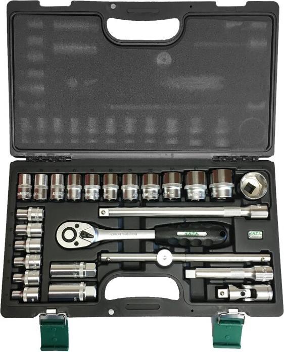 Actual product image Honiton Set of nuts and ratchet 25-piece 1/2