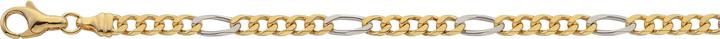 Produktbild Bijou Classic Collier Figaro geschliffen 45 cm (Gold)