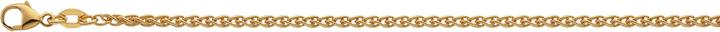 Produktbild Bijou Classic Collier Zopf 45 cm (Gold)