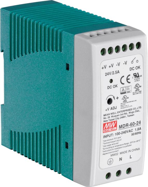 Produktbild Trendnet AC, 50/60Hz, DC, MTBF 2.992.000h