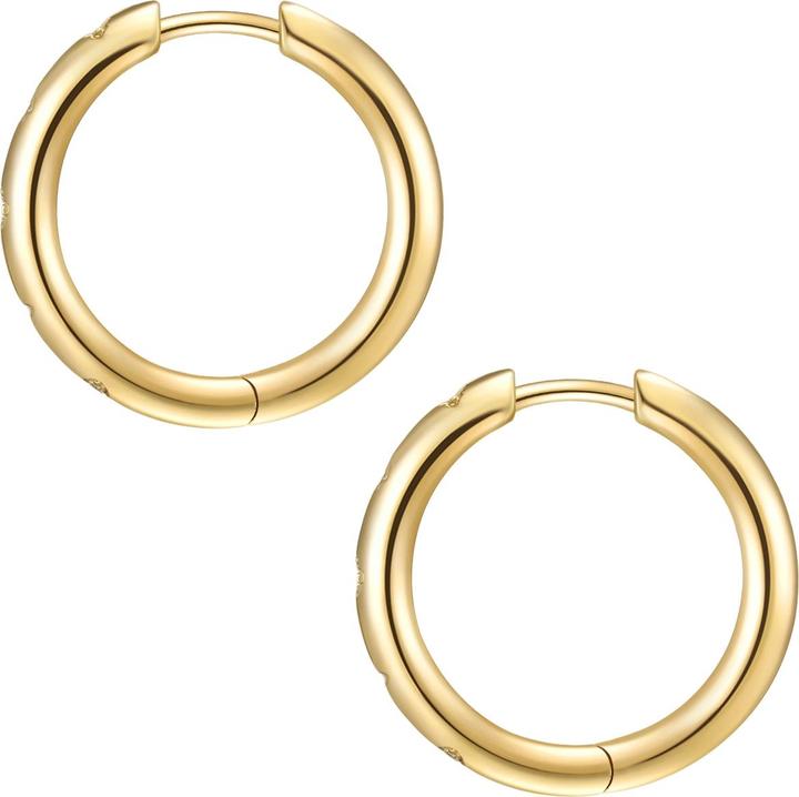 Actual product image Glanzstücke München Ladies Sterling Silver Cubic Zirconia Yellow Gold - 30344 (Sterling Silver)