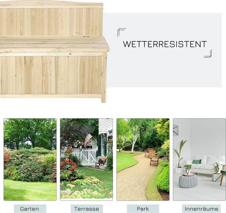 Actual product image Jamb Garden bench, chest bench