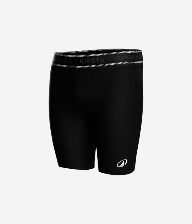 Image du produit Kipsta Sous-Short Football Adulte Noir Keepdry Light (XS)