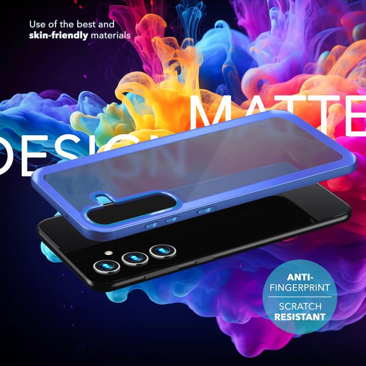 Immagine prodotto Nalia Copertura ibrida semitrasparente con cornice protettiva (Samsung Galaxy S24+)