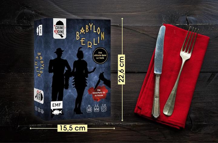 Image du produit Crime & Dine - Le coffret dîner mystère : Meurtre d'un Frison sur l'île de Sylt (Allemand)