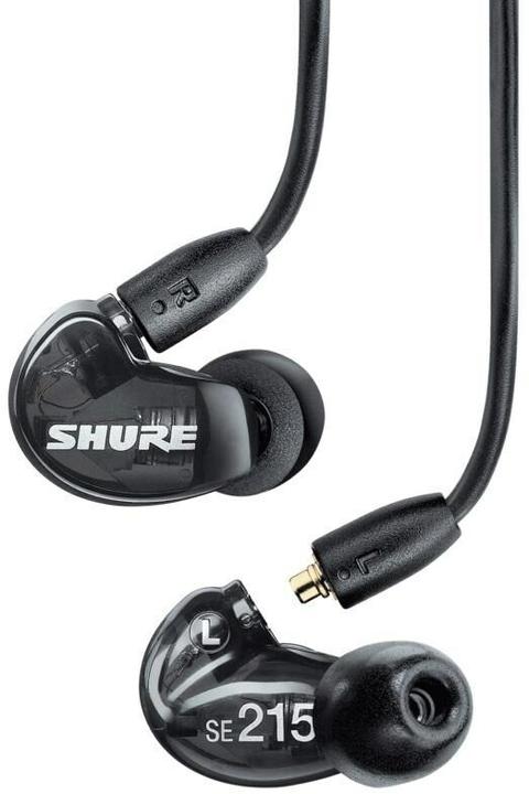 Actual product image Shure In-Ear Headphones SE215-K-EFS Black (No noise cancelling, Cable)