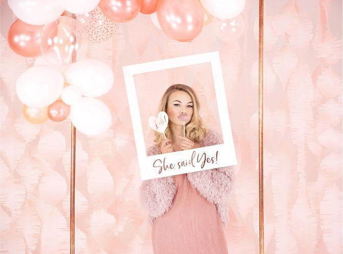 Actual product image Partydeco Photo Booth Wedding Set