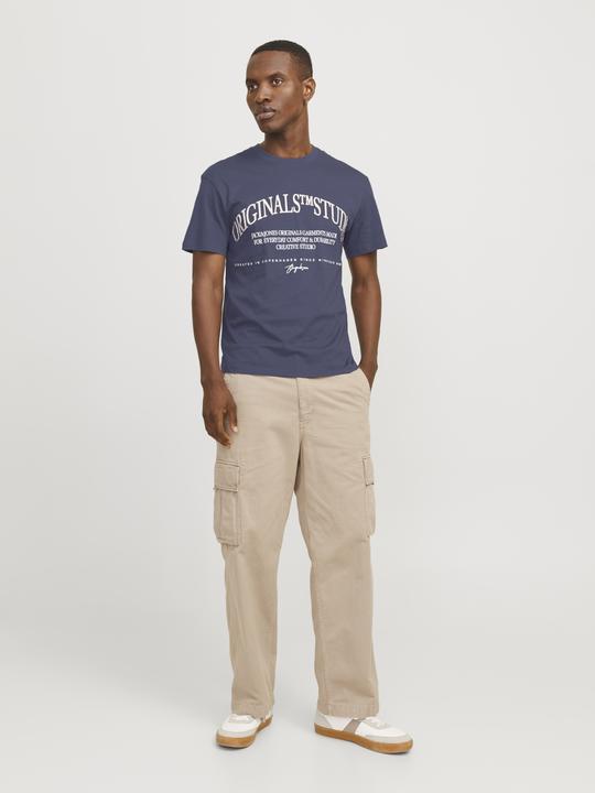 Produktbild Jack & Jones Gedruckt Rundhalsausschnitt T-shirt T-shirt (XS)