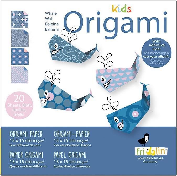 Immagine prodotto Fridolin Carta pieghevole Origami Wal-1 15x15