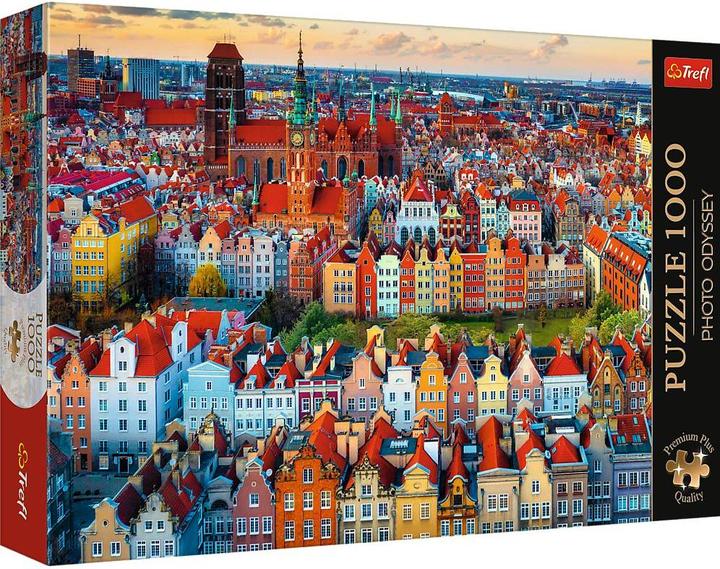 Produktbild Trefl Puzzle Premium Plus 1000 - Blick auf Danzig, Polen (1000 Teile)