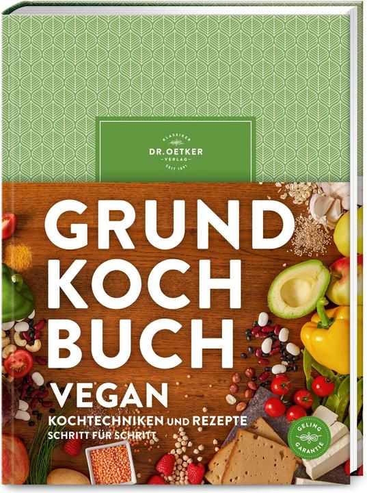 Produktbild Dr. Oetker Grundkochbuch Vegan (Deutsch, Oetker, 2021)