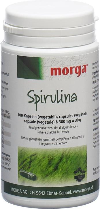 Produktbild Morga Spirulina (100 Stück, Kapseln, 300 g)