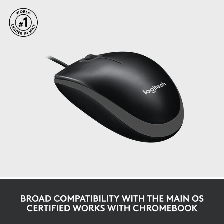 Actual product image Logitech M100 (Cable)