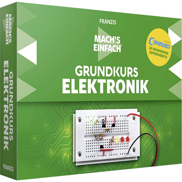 Actual product image Franzis Learning Package Basic Course Electronics