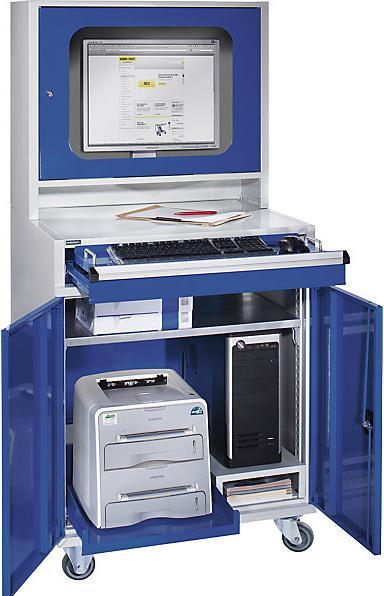 Immagine prodotto eurokraft pro Armadio per computer (80 cm, 155 cm)