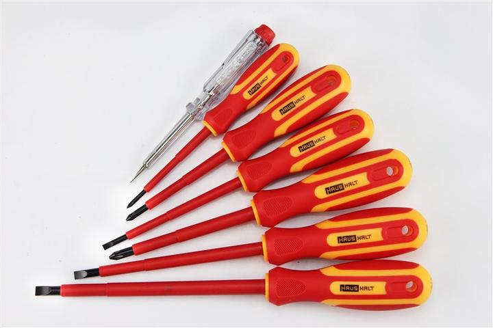 Image du produit Haushalt 7pcs Jeu De Tournevis Isolés