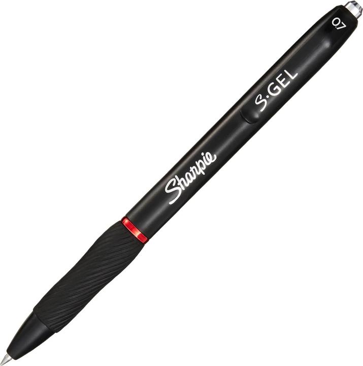 Image du produit Sharpie Stylo gel 0,7 mm, rouge, 12 pièces (Rouge, 12 x)