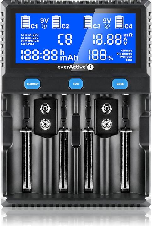 Immagine prodotto Everactive UC-4200 (1 pz., AAA, AA, C, Caricabatterie senza batteria)