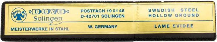Produktbild Dovo Rasiermesser Best Quality - Carbonstahl Rasiermesser - 5/8 Zoll - Rundkopf - ganzer Hohlschlif