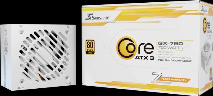 Image du produit Seasonic Sea Sonic 750W Core SRP-CGX751-A5A32SF-W ATX 3.1 80+ Gold (750 W)