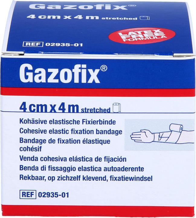 Image du produit BSN kohäsive Fixierbinde 4cmx4m hautfarben latexfrei