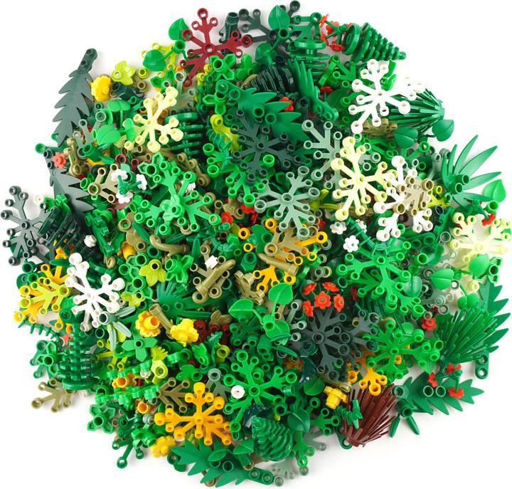 Image du produit LEGO Mélange de Verdure - Plantes, Feuilles - 100 pièces - NOUVEAU (LEGO Accessoires)