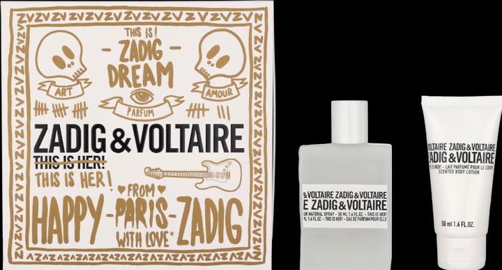 Produktbild Zadig & Voltaire This is Her! Christmas 2023 Eau de Parfum 50 / Body Lotion (Eau de Parfum, 100 ml)