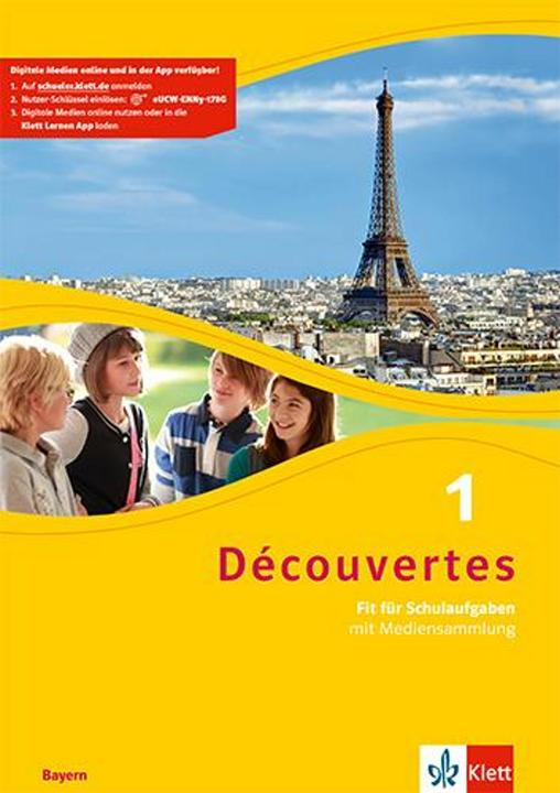 Produktbild Découvertes 1. Fit für Schulaufgaben. Arbeitsheft mit Lösungen und Mediensammlung online 1. Ler (Deutsch, 2018)