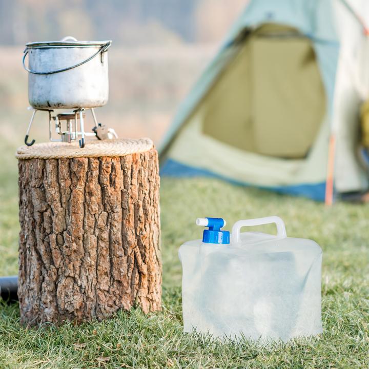 Image du produit Relaxdays Jerrycan pliable ovale lot 4 bidon eau