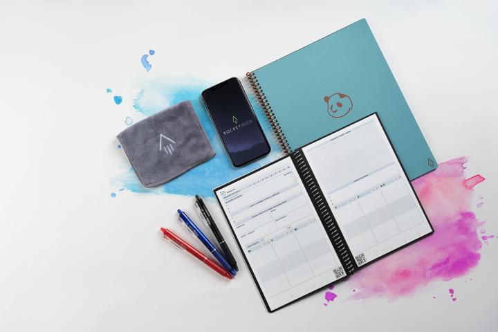 Immagine prodotto Rocketbook Pianificatore Panda (15,2 x 22,6 cm, Righe, Copertina rigida)