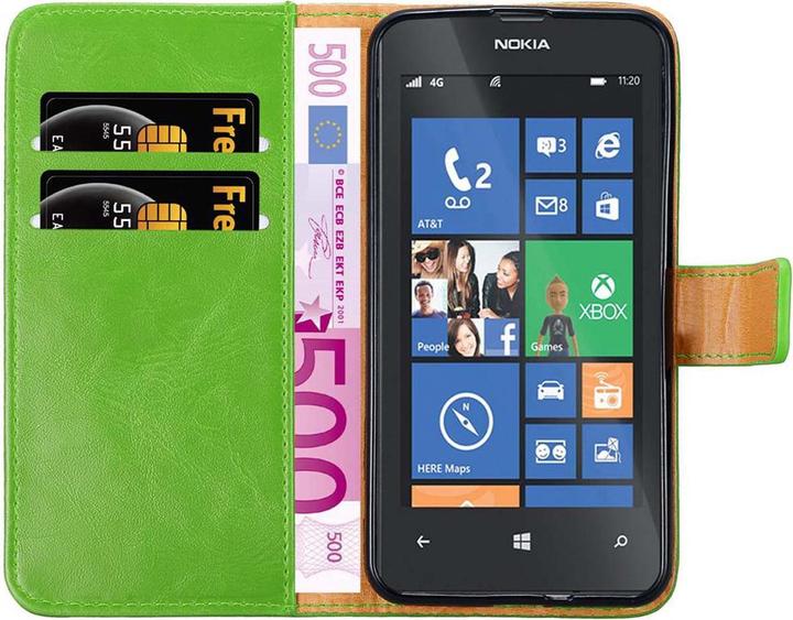 Actual product image Cadorabo Book Luxury Cover (Nokia Lumia 520)