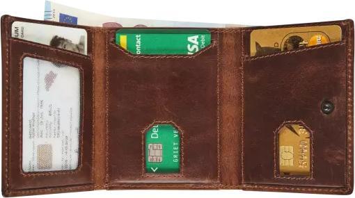 Actual product image Maverick The Original Leder-Portemonnaie, braun
