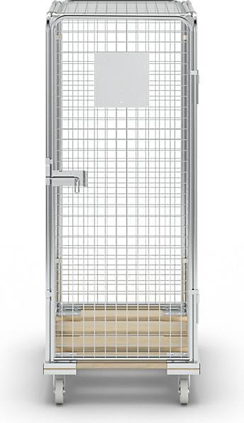 Immagine prodotto kaiserkraft Contenitore antifurto con roll top in legno (500 kg)