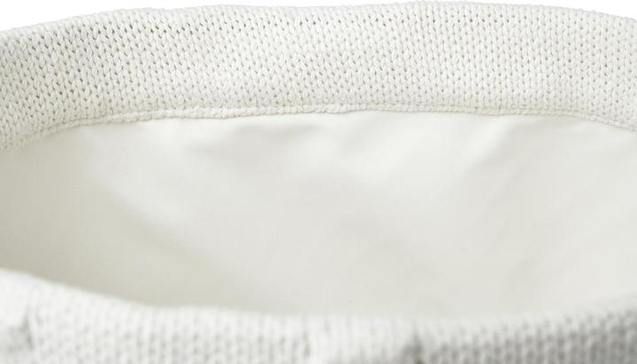 Image du produit Meyco Panier à langer small Knots blanc cassé