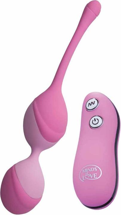 Produktbild Minds of Love TrainBalls Vibro Remote Duo Egg rosa