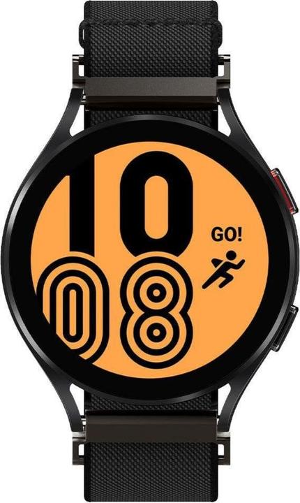 Actual product image Spigen FIT LITE Samsung GALAXY Watch 4 / 5 / 5 PRO (40 / 42 / 44 / 45 / 46MM) BLACK (Nylon, Galaxy watch 4 (40mm))