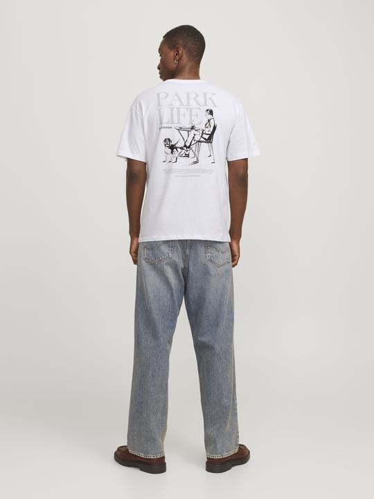 Actual product image Jack & Jones Jorpark Tee Ss Crew Neck Ft Styd Aw24 (XL)