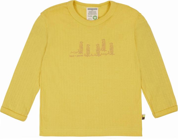 loud + proud Shirt Derby Rib mit Druck
