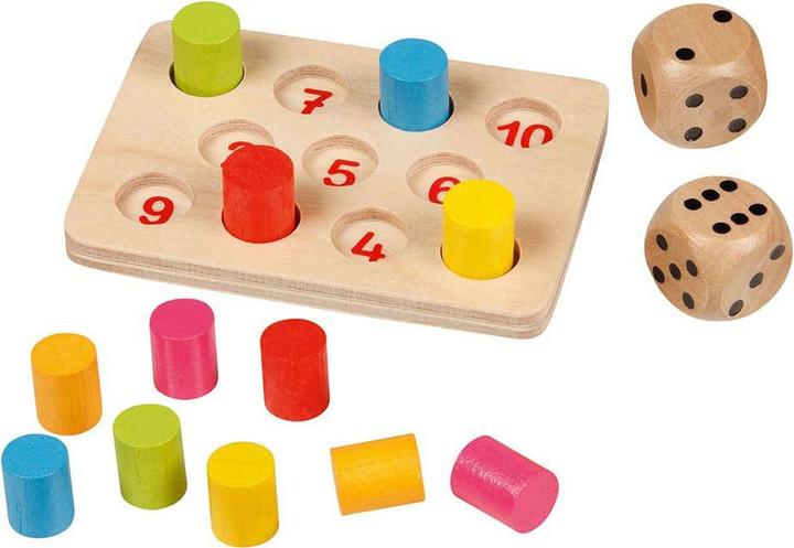 Produktbild Goki Mini Wrfelspiel Shut the box (Deutsch)