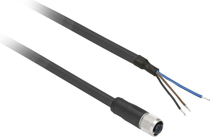 Image du produit TE Sensors Connecteur M8 3 broches 5m droit (Prise antenne)
