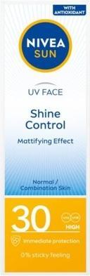 NIVEA Sun UV Face Shine Control SPF30 50ml (Sonnencreme, SPF 30, 50 ml)