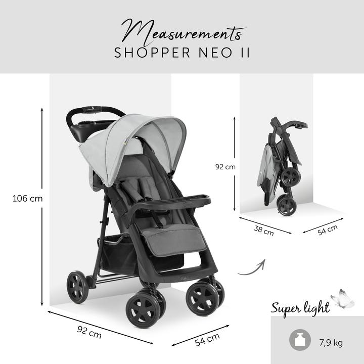 Produktbild Hauck Shopper Neo II Grey