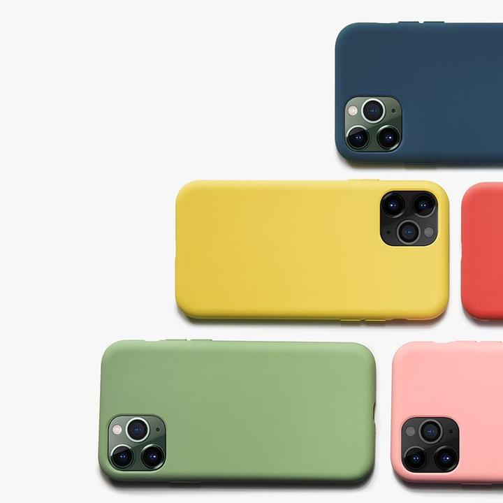 Actual product image Crong Color Case for iPhone 11 Pro (5.8) (Red) (Apple iPhone 11 Pro)