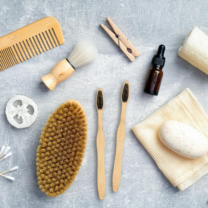 Actual product image Relaxdays Bamboo toothbrushes (Medium, 24 x)