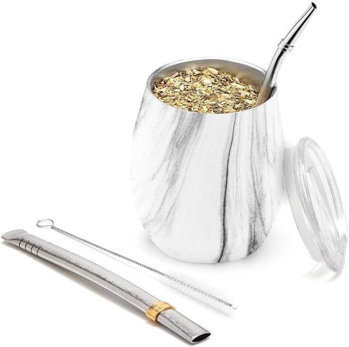 Balibetov Yerba Mate Gourd-Tassen Set (235 ml)