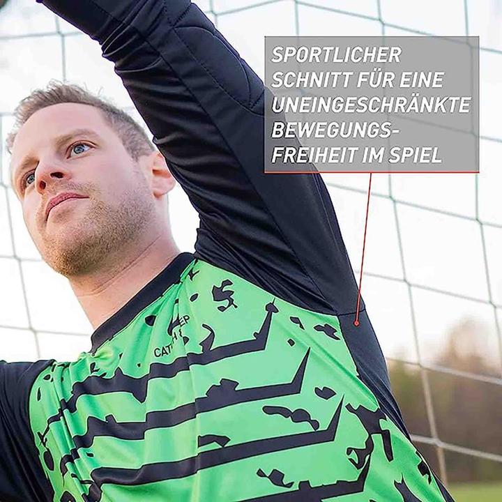 Actual product image Catch & Keep Jersey Kids Adult Keeper Shirt Football Jersey Goalkeeper Jersey Football Top (M)