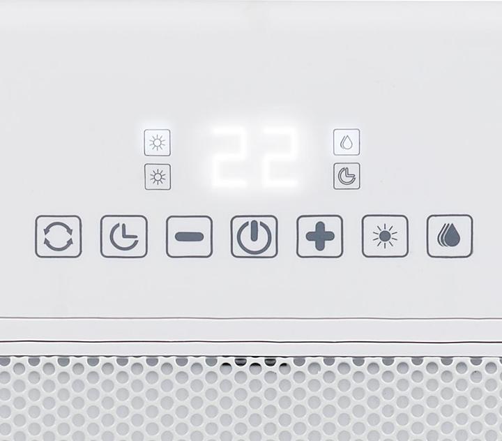 Image du produit Tristar Chauffage et humidificateur en céramique (Blanc) (2000 W)