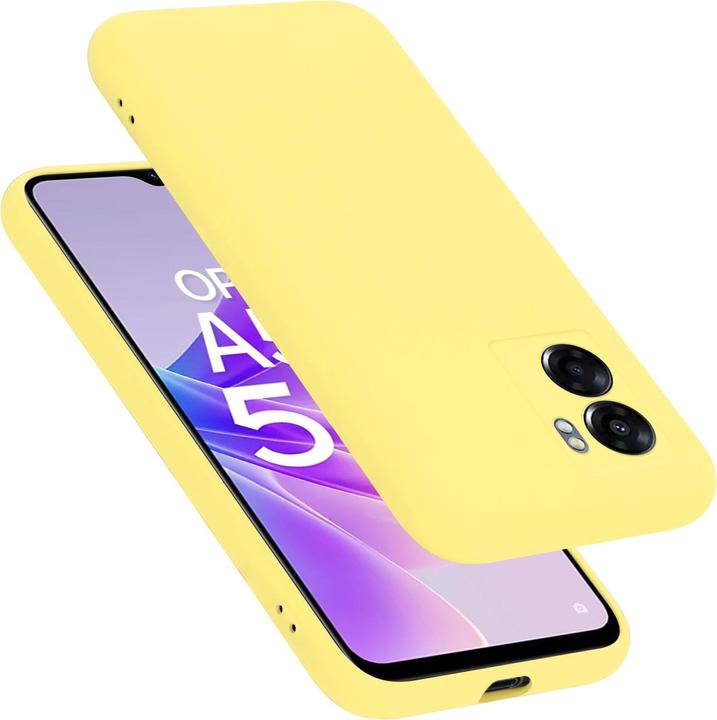 Actual product image Cadorabo TPU Liquid Silicone Case Cover for Oppo A57 5G / A77 5G / Realme V23 (Realme V23 5G, Oppo A57 5G, Oppo A77 5G)